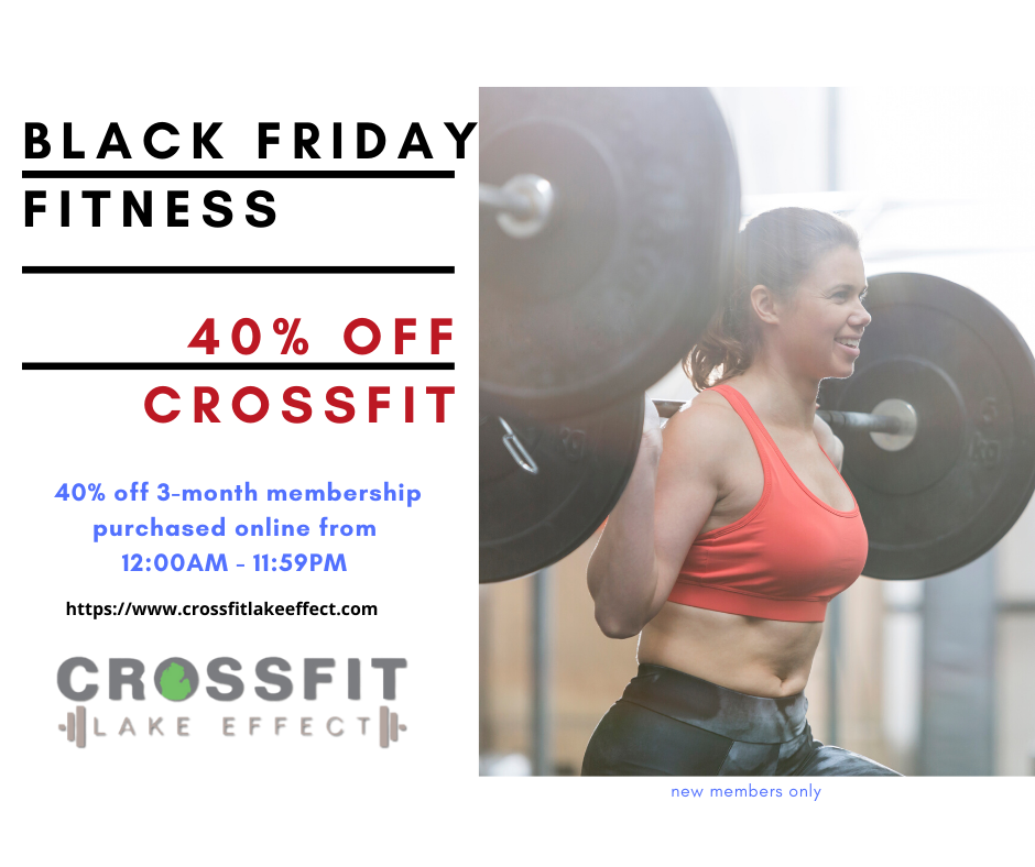 40% off 3 Month CrossFit Membership