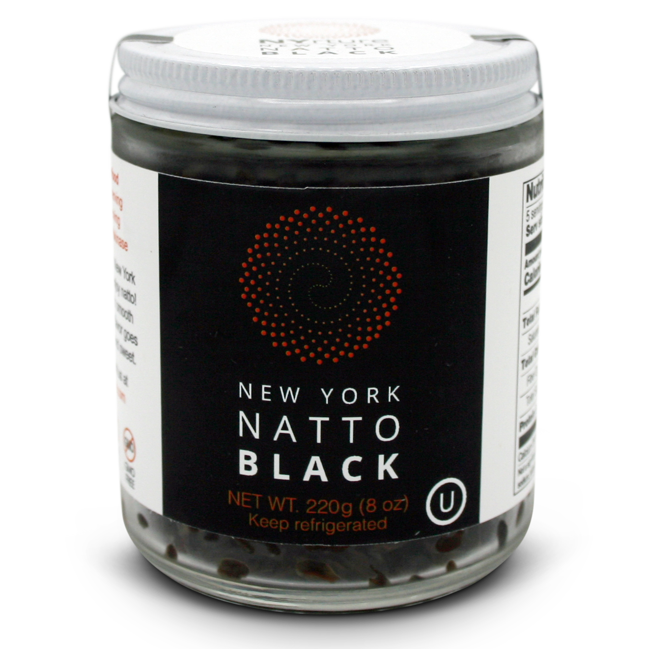 New York Natto Black (220g, certified organic)