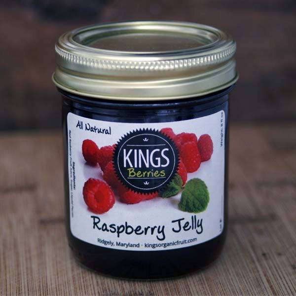 Red Raspberry Jelly 8oz jar