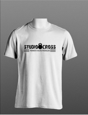 Camiseta Studio cross branca