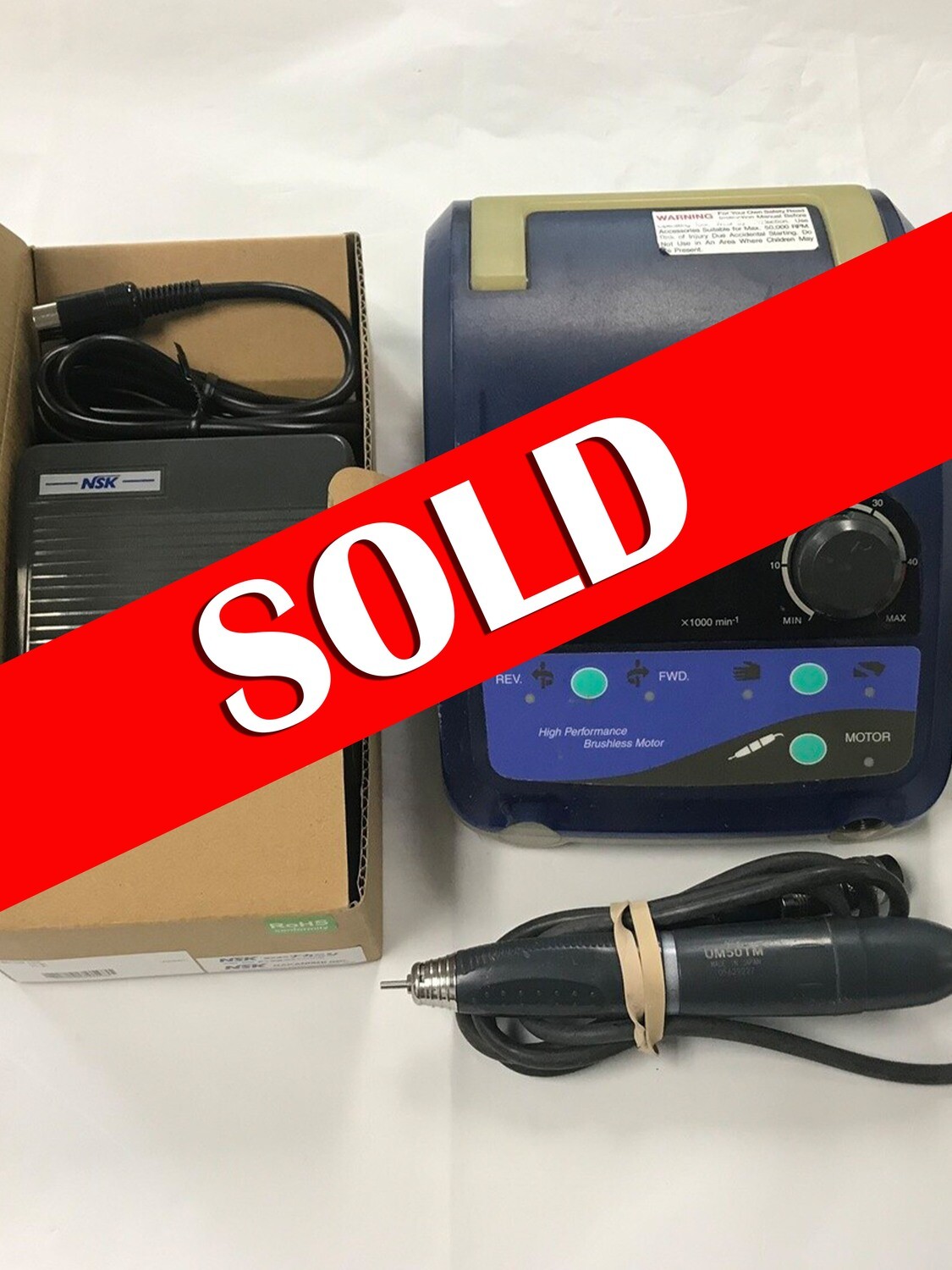 ** SOLD** NSK Ultimate / Lincoln L500 Electric Lab Handpiece System