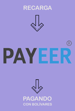 Recarga saldo Payeer