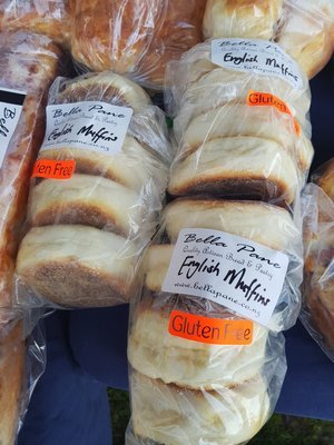 Gluten free English muffins 4 pack 