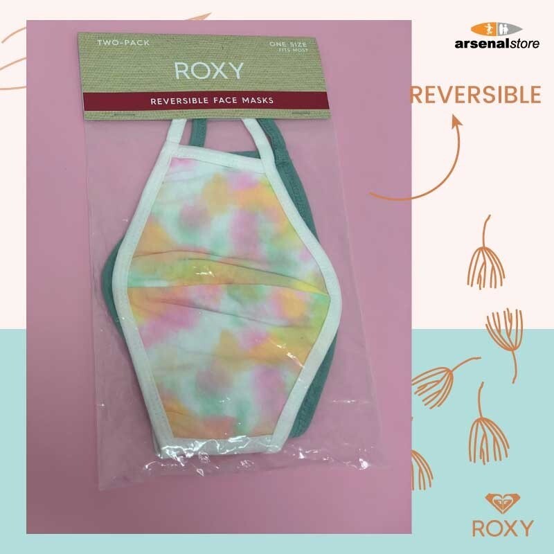 ROXY - Pack de 2 mascarillas faciales Reversible