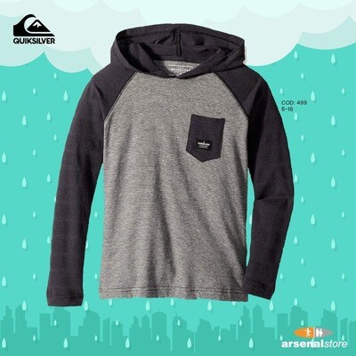 Michi Long Sleeve Hooded Top Quiksilver
