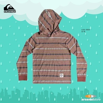 Ginza Hooded Long Sleeve Top Quiksilver