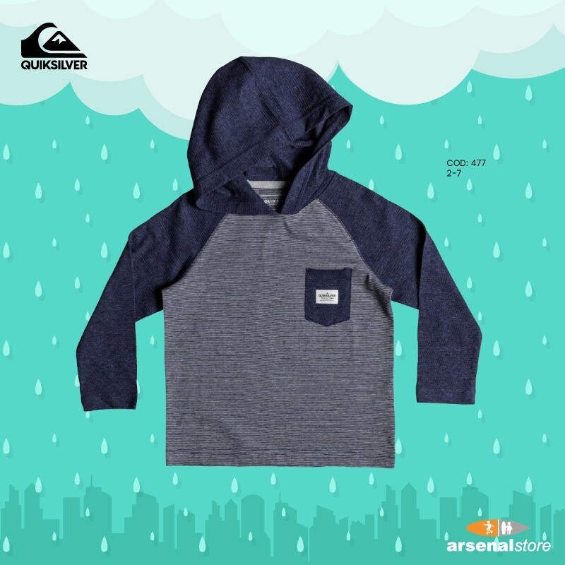 Michi Long Sleeve Hooded Top Quiksilver