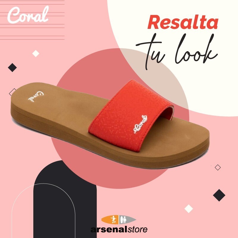 Sandalias Coral