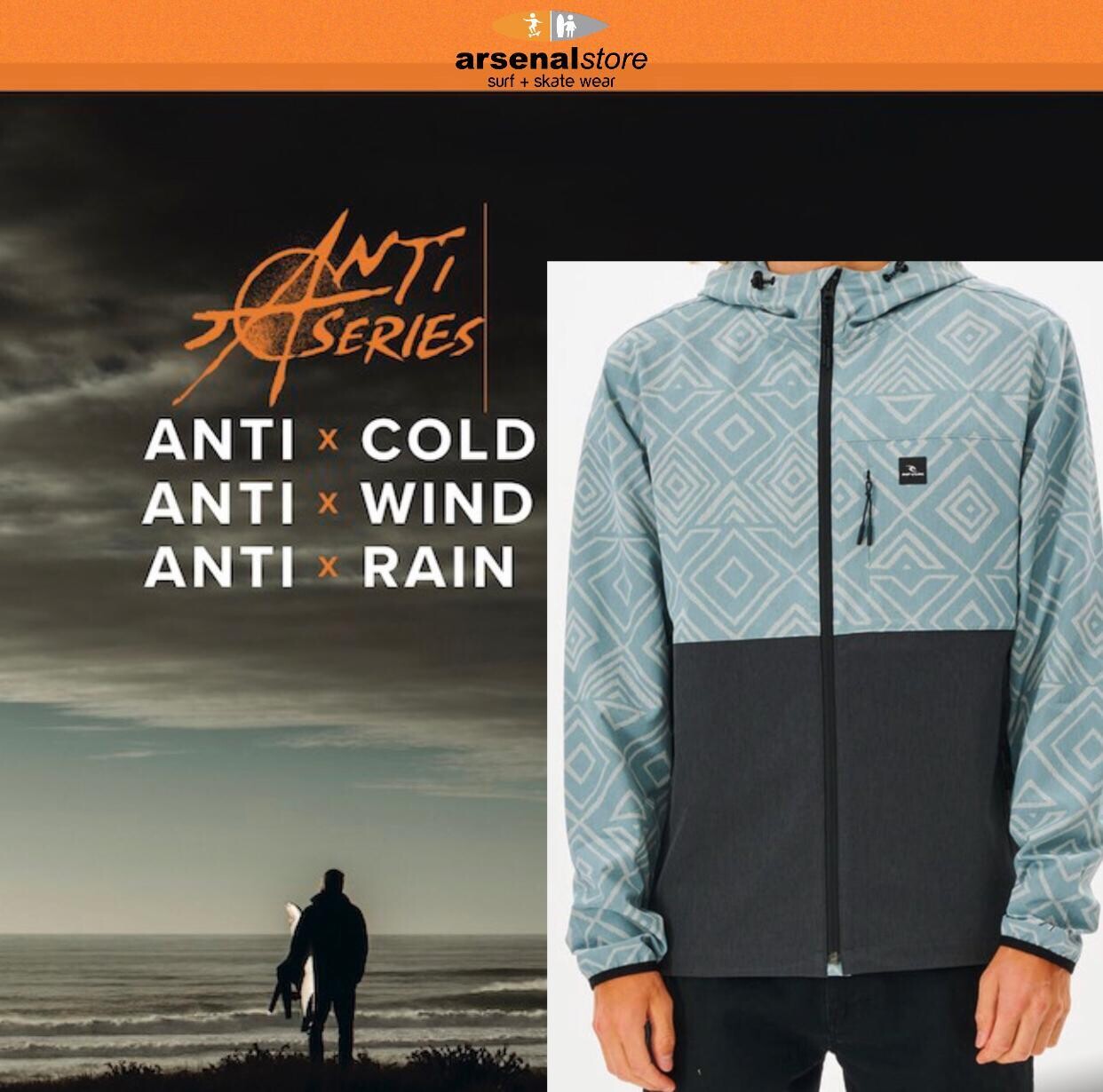 JACKET RIP CURL CJKAX9 4790