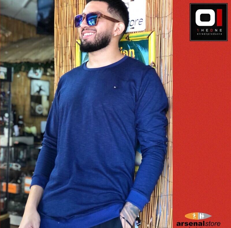 CAMISETA THE ONE ML22137 AZUL