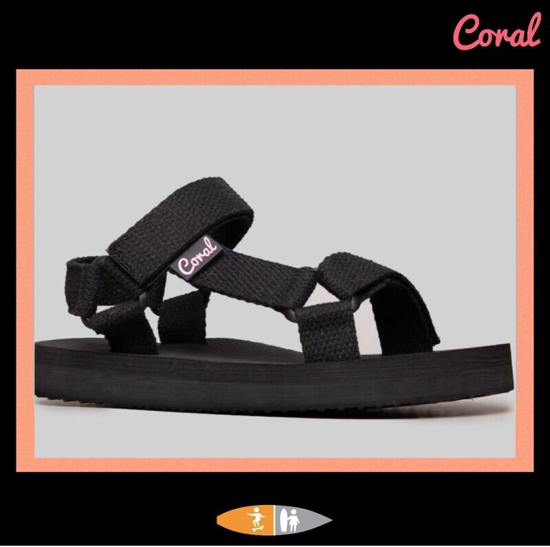 SANDALIA CORAL VENTURA 3 BLACK
