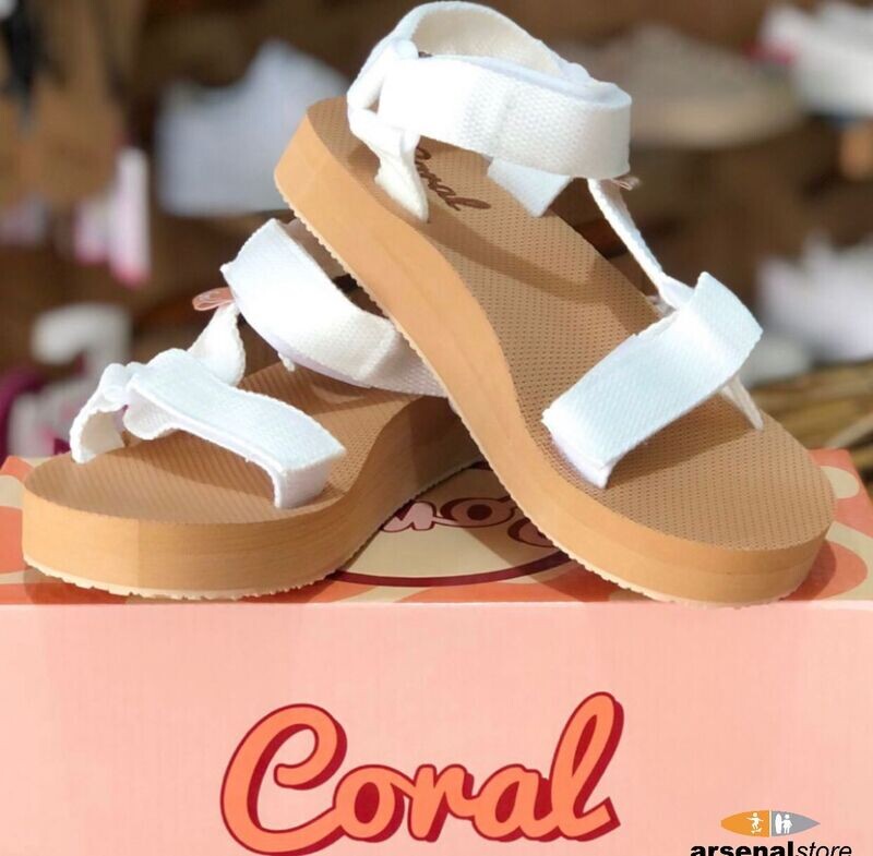 SANDALIA CORAL VENTURA 3 WHITE
