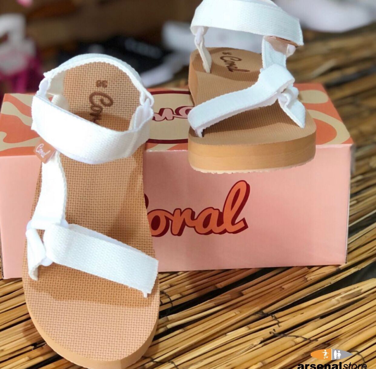 Sandalias coral sale