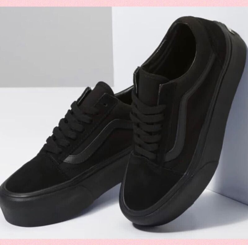 Tenis Vans Old Skool Stackform Black Black Fecha aproximada de entrega de 5 a 15 dias Habiles Contáctanos al 84565544