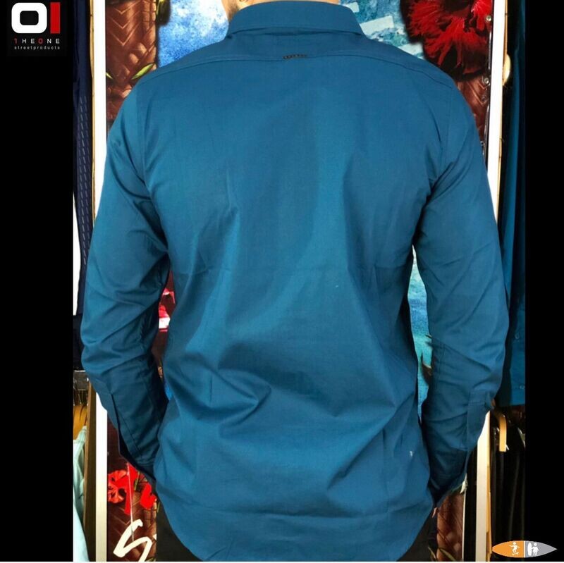 CAMISA THE ONE 23551 TURQUESA