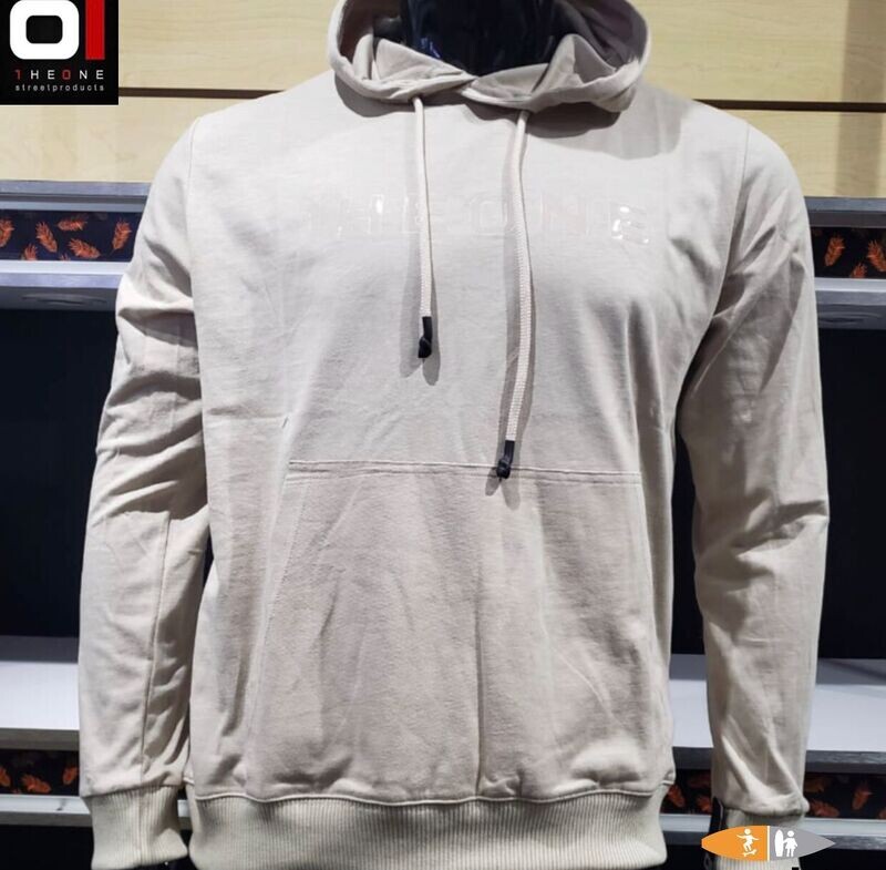 SUDADERA THE ONE 23165 BEIGE