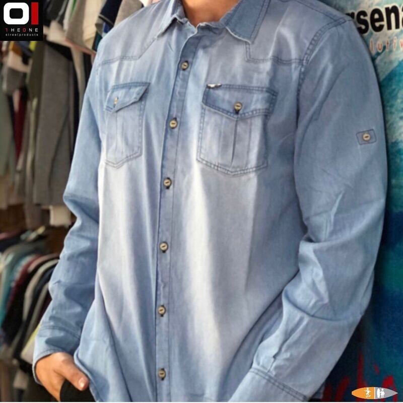 CAMISA THE ONE 22503 MEZCLILLA