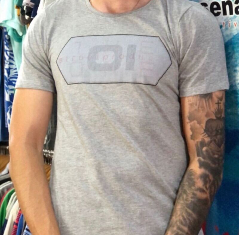CAMISETA THE ONE 22306 GRIS
