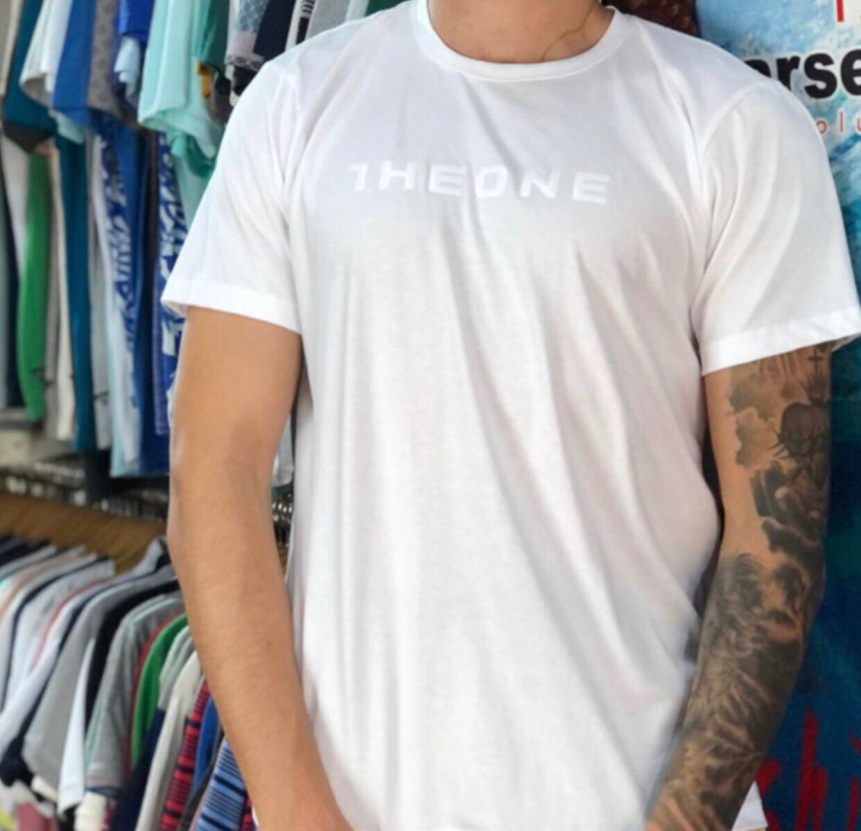 CAMISETA THE ONE 23161 BLANCA