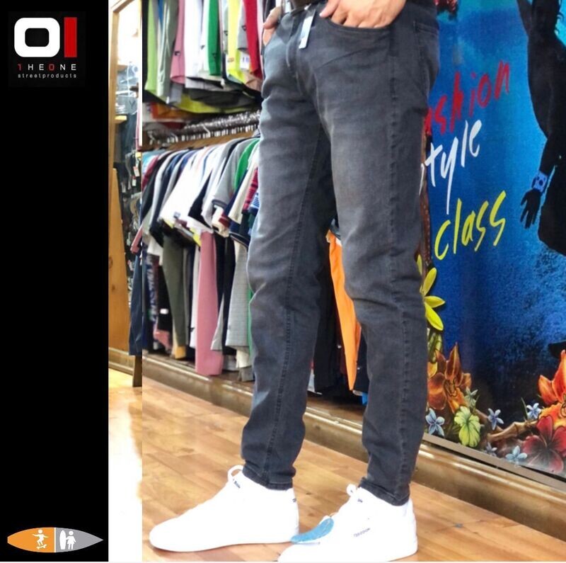 JEANS THE ONE 22800 GRIS OSCURO