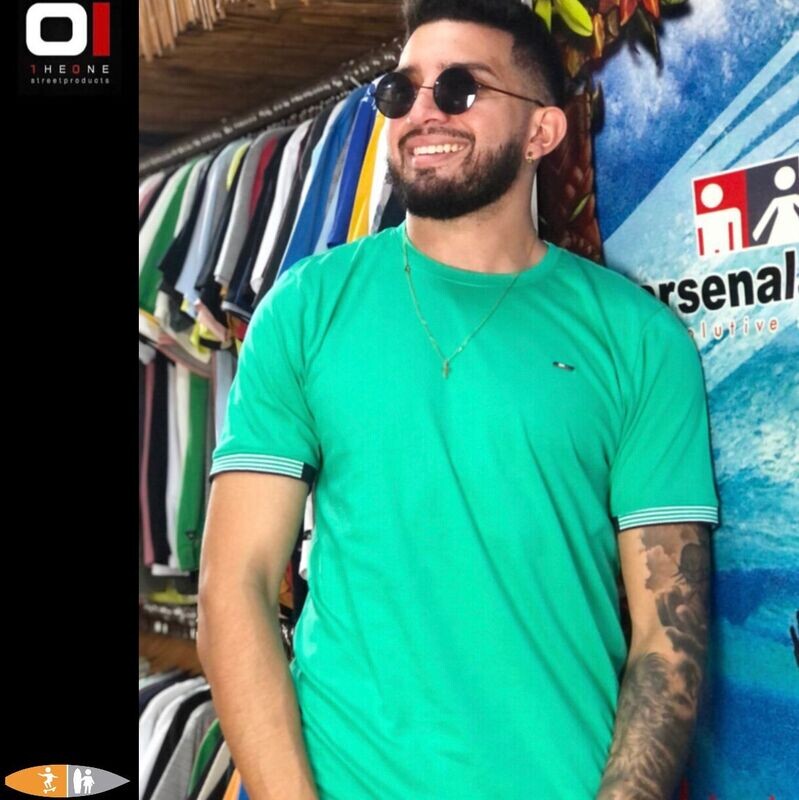 CAMISETA THE ONE 23154 VERDE