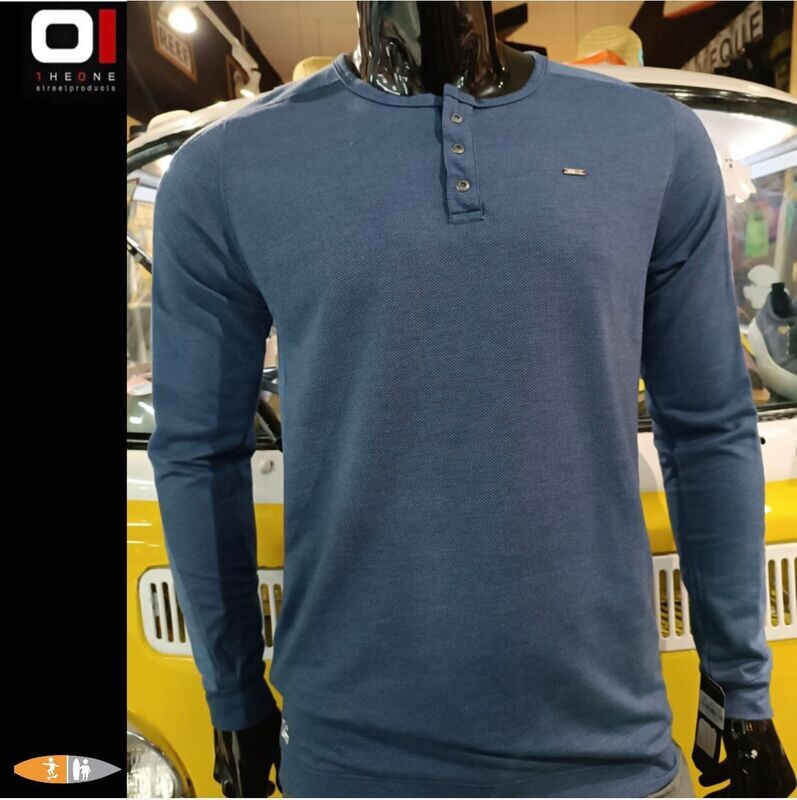 CAMISETA ML THE ONE 23140 AZUL