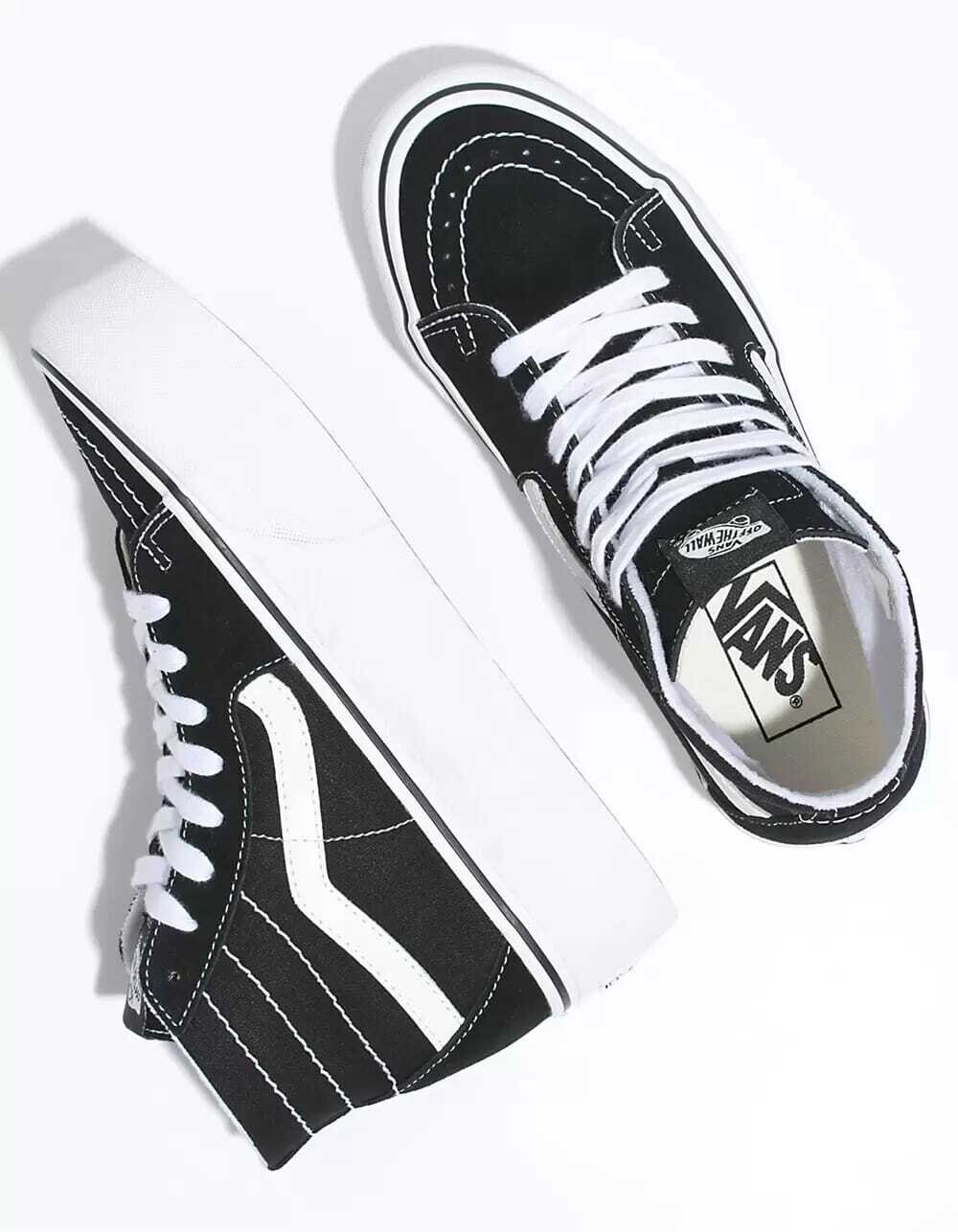 VANS SK8-HI TAPERED STACKFORM Fecha aproximada de entrega de 5 a 15 dias Habiles Contáctanos al 84565544