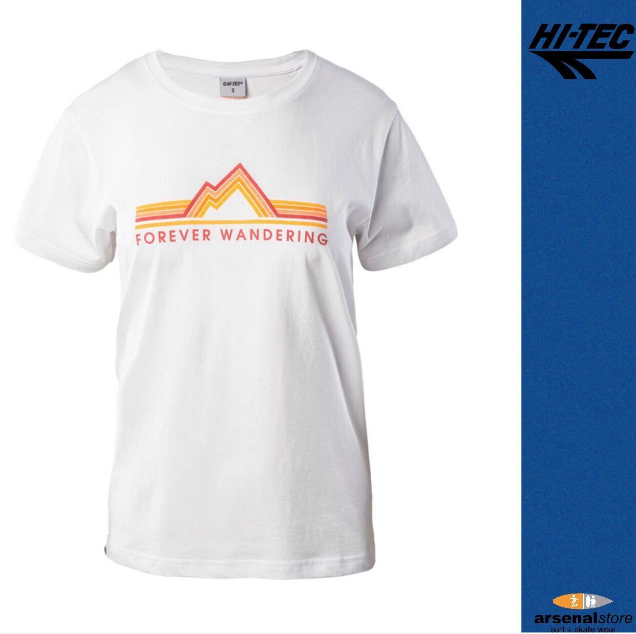 CAMISETA HI TEC REIKAN WHITE
