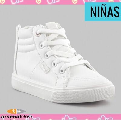 TENIS CORAL ADELYN ALL WHITE TP