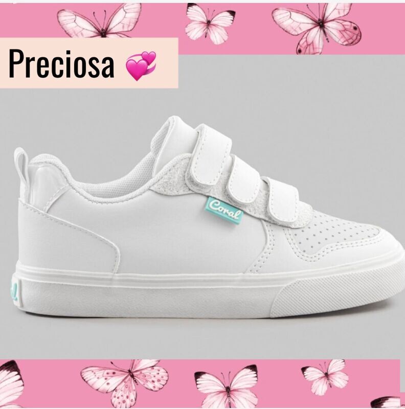 TENIS CORAL JUNO ALL WHITE PU