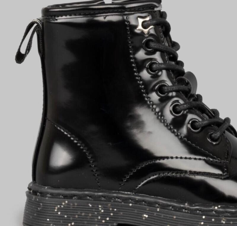 BOTAS CORAL BONNIE BLACK GLOSS