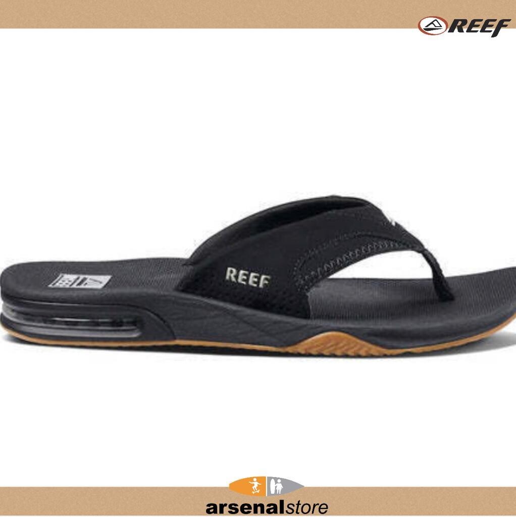 SANDALIA REEF 2026 FANNING BLACK SILVER