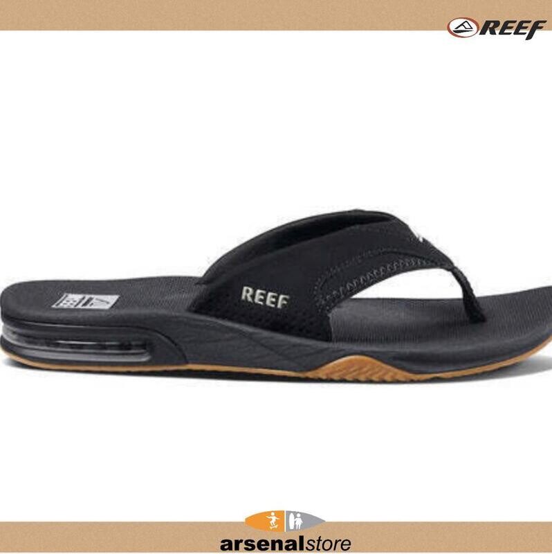 SANDALIA REEF 2026 FANNING BLACK SILVER