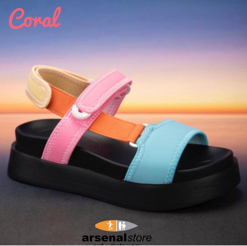 SANDALIA CORAL GRETA RAINBOW TEX