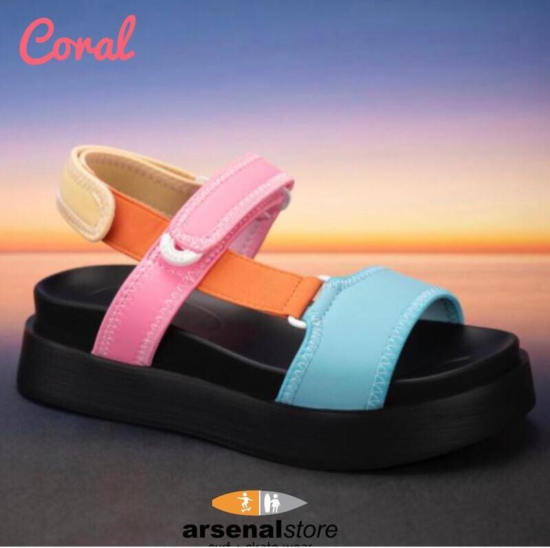 SANDALIA CORAL GRETA RAINBOW TEX