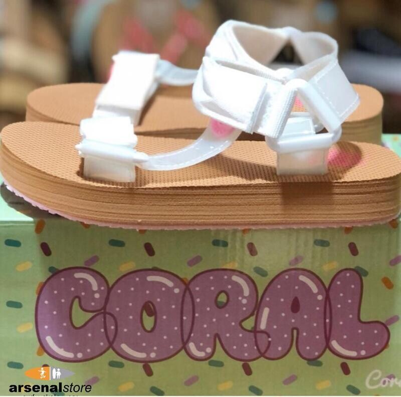 SANDALIA CORAL VENTURA KIDS WHITE