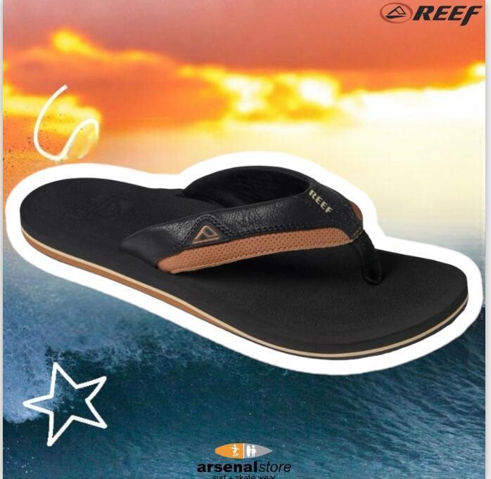 SANDALIA REEF CI6557 CUSHION DAWN BLACK TAN