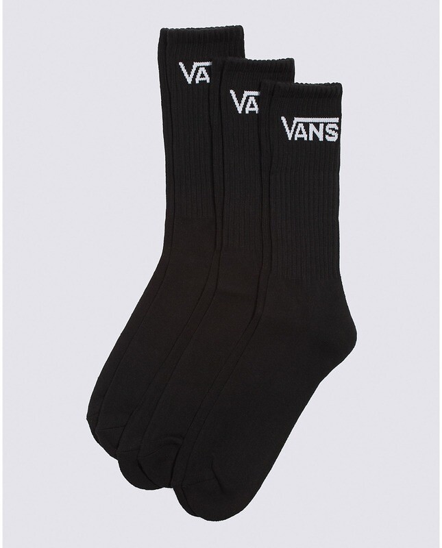 Classic Crew 3-Pack Sock Black