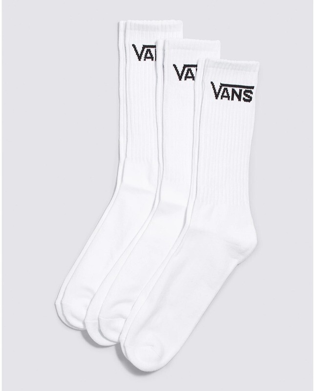 Classic Crew 3-Pack Sock White