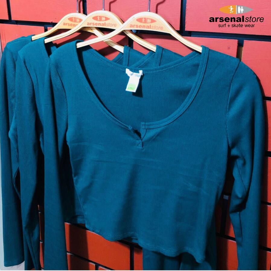 BLUSA BAZZOLO HT12246 ML GRN JWL