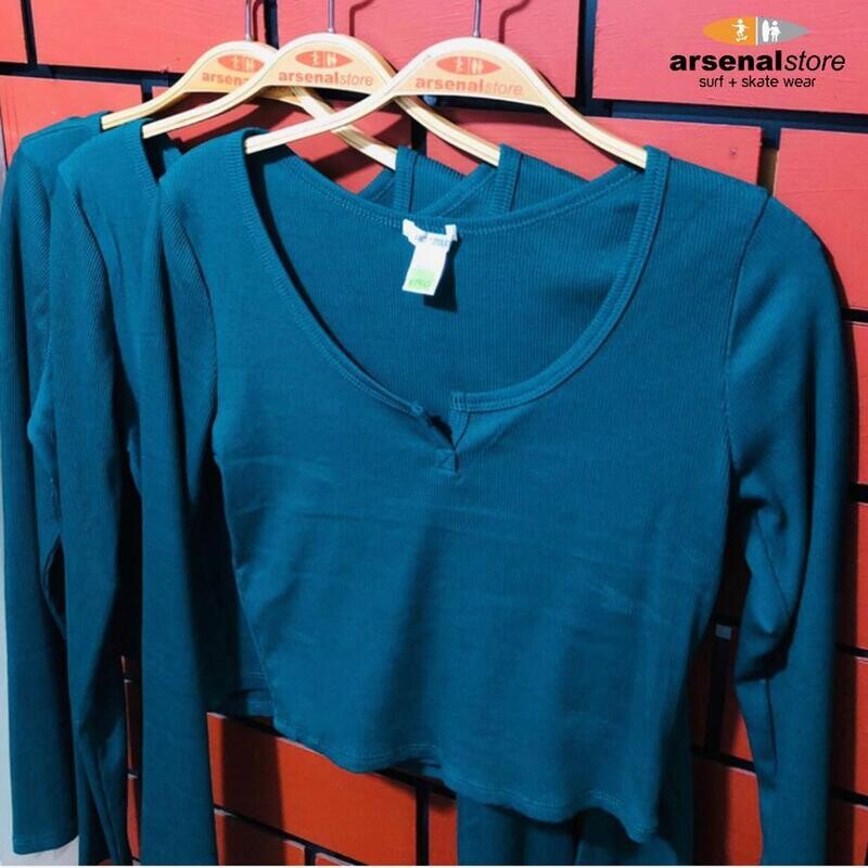BLUSA BAZZOLO HT12246 ML GRN JWL