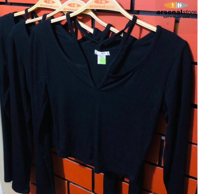 BLUSA BAZZOLO HT11717R BLK