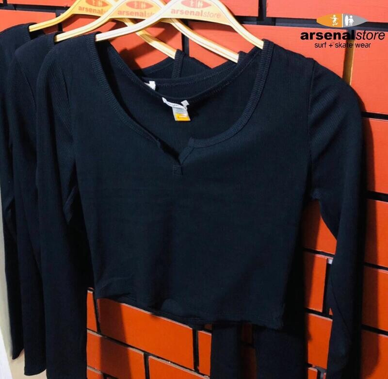 BLUSA BAZZOLO HT12246 ML BLK