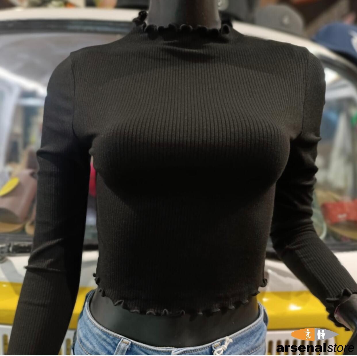 BLUSA BAZZOLO HT11401 BLK