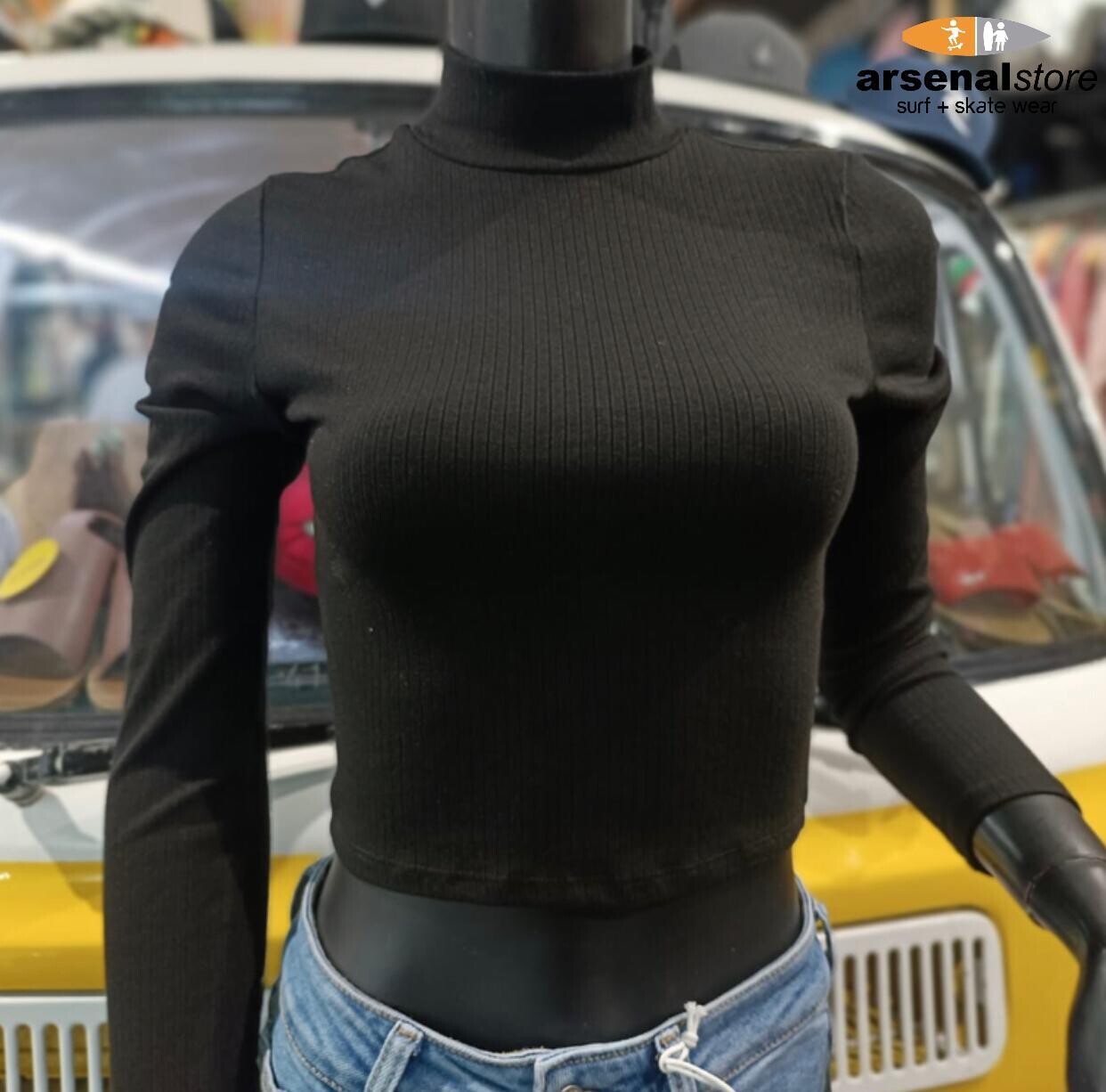BLUSA BAZZOLO RT72171 ML BLK