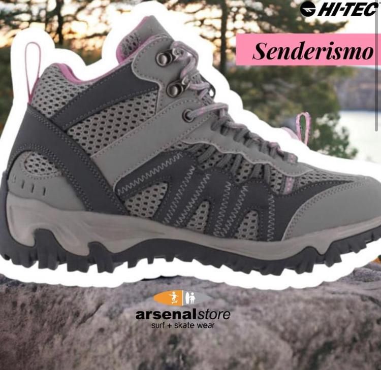 HI TEC SANTA CRUZ TREK MID COOL GREY/CY
