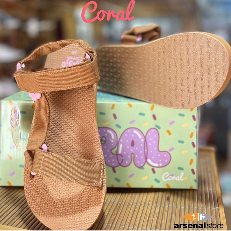 SANDALIAS CORAL VENTURA 4 CAMEL