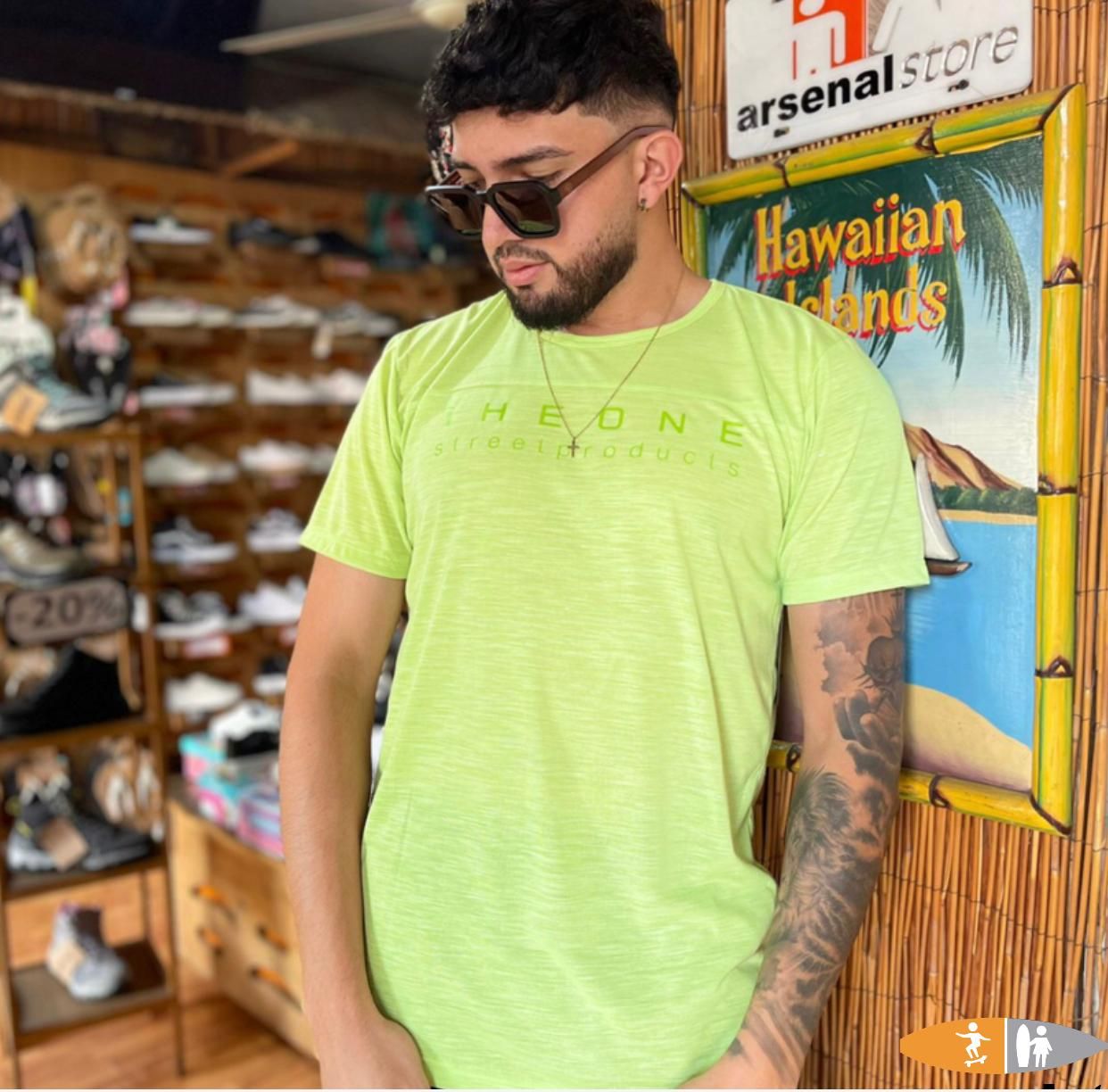 CAMISETA THE ONE 23133 VERDE