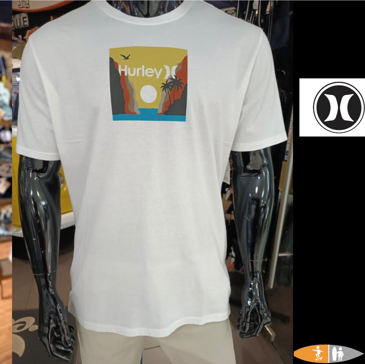 CAMISETA HURLEY MTS0031030 L NEGRA 26
