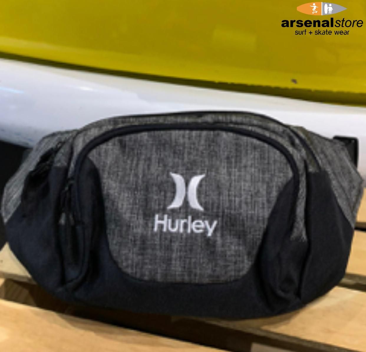 CANGURO HURLEY BLACK GRAY